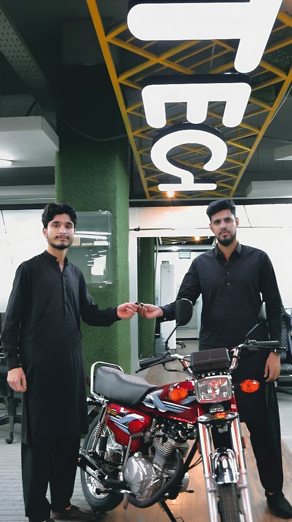 BALITECH top performer Honda CG 125 motorcycle presentation