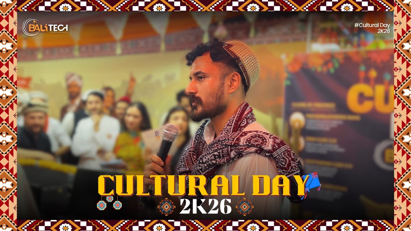 BALITECH Culture Day and Prize Distribution — team celebration