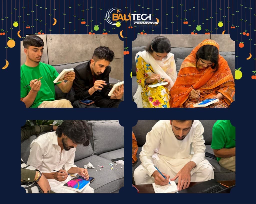 BALITECH Culture Day and Prize Distribution — canvas painting activity