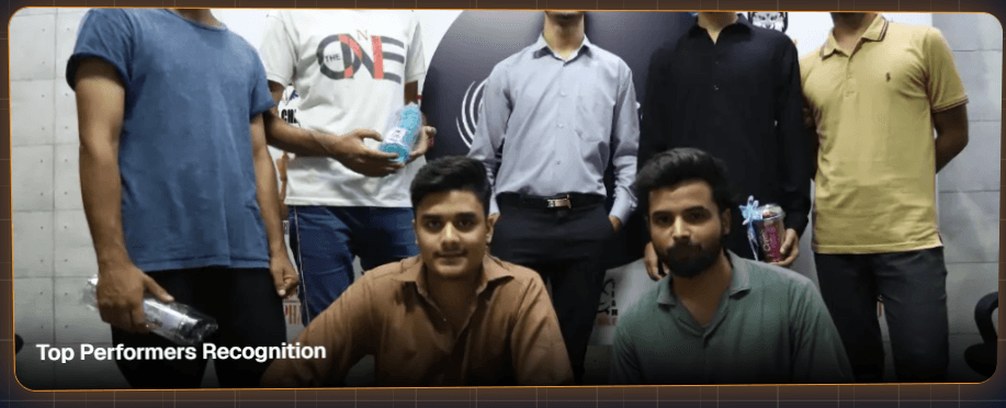 Top Performers Recognition