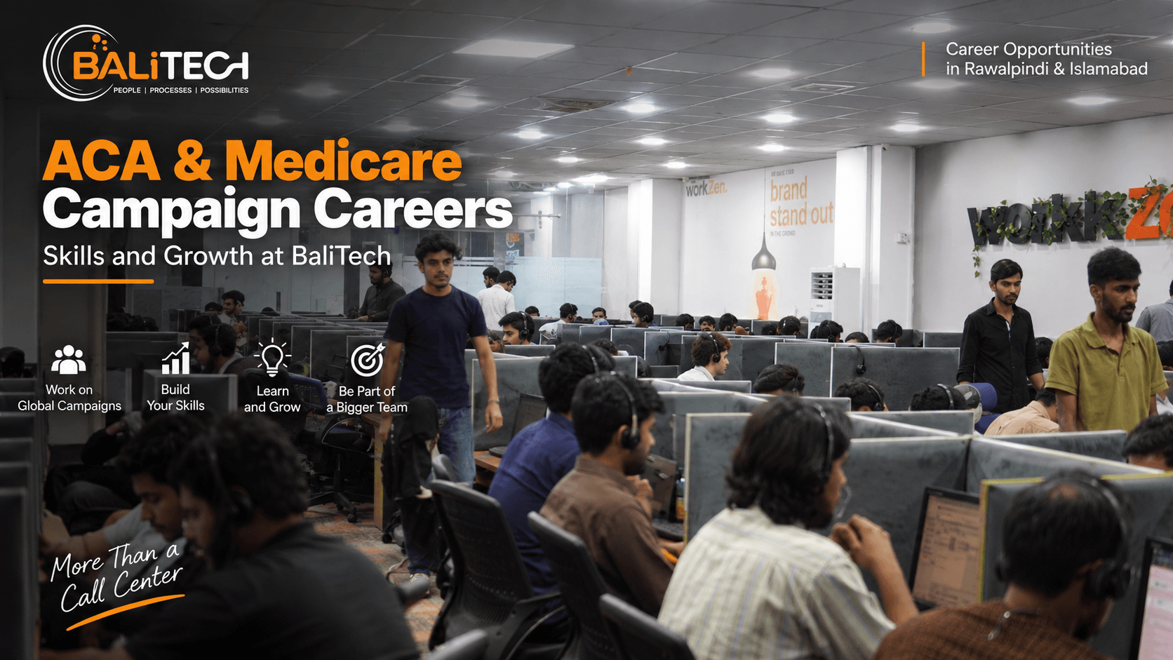 Explore ACA and Medicare campaign careers at BaliTech, including verifier, sales and support roles, skills, team structure and opportunities in Rawalpindi and Islamabad.